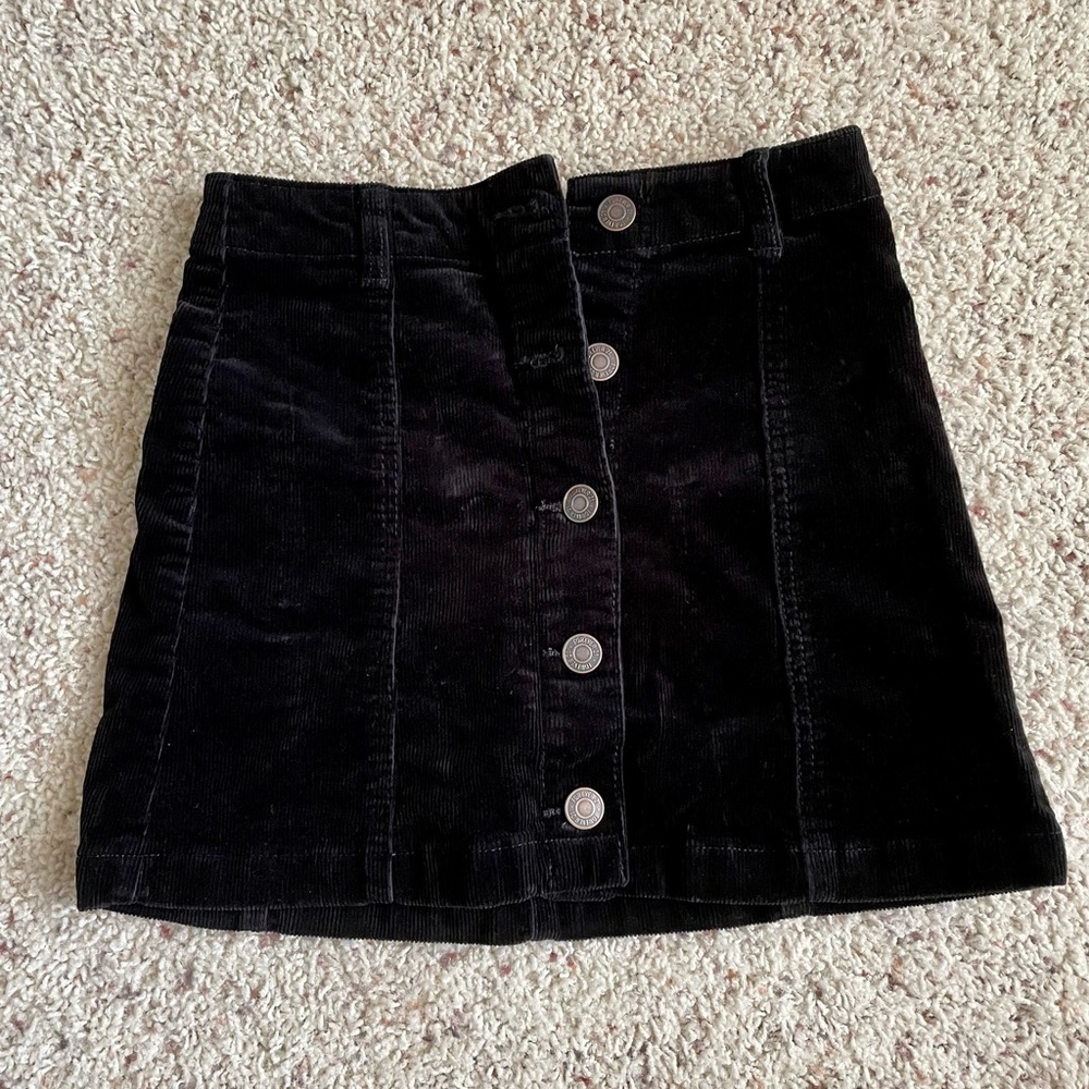 Black Mini Skirt